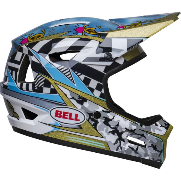 BELL SANCTION 2 DLX MIPS G G BLACK W CAIDEN Mountain bike helmet