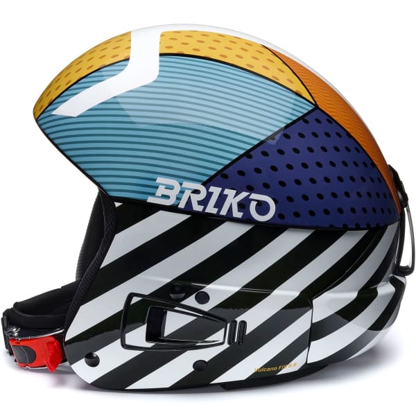 BRIKO VULCANO FIS 6.8 GRAPHIK SHINY BLACK-WHITE-WEB ORANGE-SEAGULL