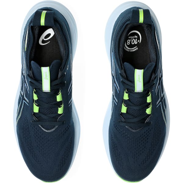 ASICS GEL NIMBUS 26 FRENCH BLUE ELECTRIC LIME Laufschuhe