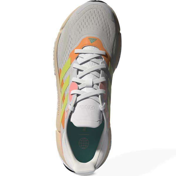 ADIDAS SOLAR BOOST 4 W CLOUD WHITE LIME LIGHT FLASH ORANGE 22