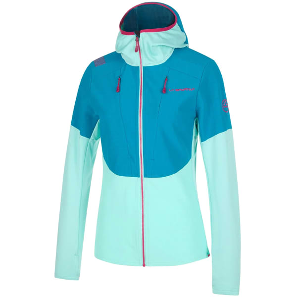 LA SPORTIVA SESSION TECH HOODY W TURQUOISE CRYSTAL Ski touring