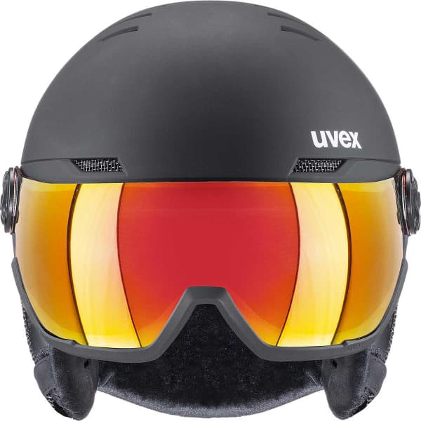 UVEX WANTED VISOR BLACK MAT - Ski helmet