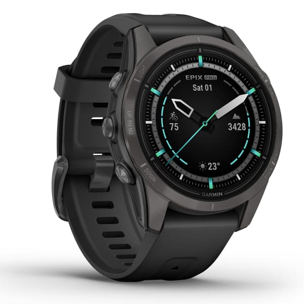 GARMIN EPIX PRO (G2) 42MM SAPPHIRE CARBON GREY DLC TITANE 24