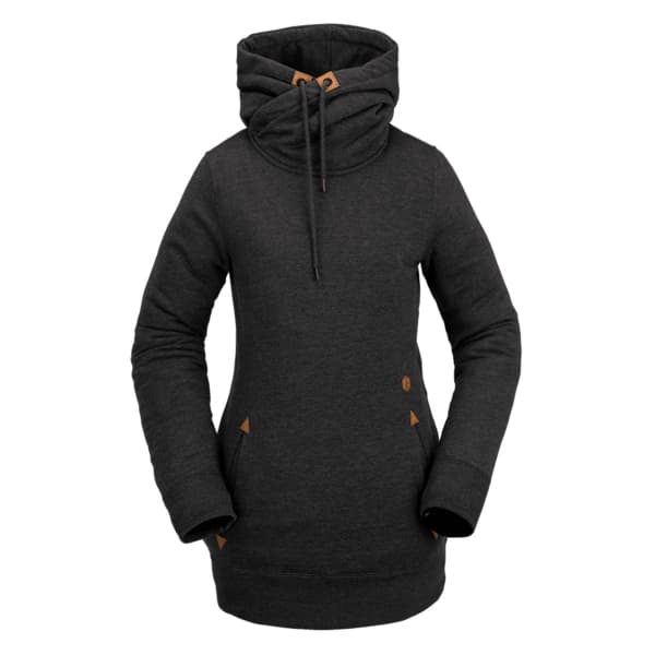 volcom tower p/o fleece w - gris - taille s 2023