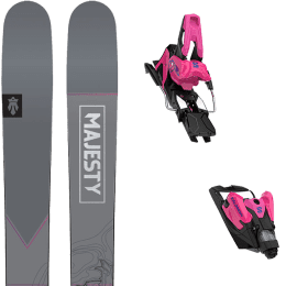 Pack ski MAJESTY MAJESTY HAVOC 110 TI + SALOMON STRIVE 14 MN - Ekosport