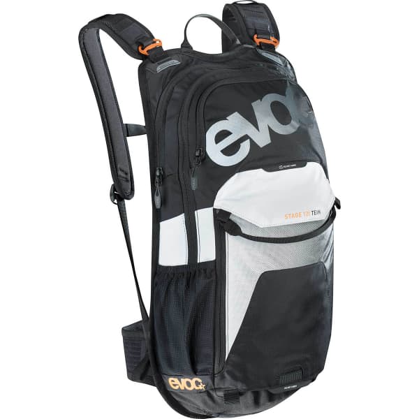 EVOC STAGE TEAM BLACK WHITE ORANGE 12L 21 NOIR BLANC ORANGE Sac