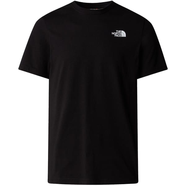 THE NORTH FACE M SS MOUNTAIN OUTLINE TEE TNF BLACK TNF WHITE T shirt