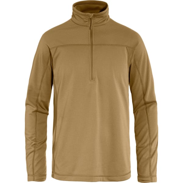 FJALLRAVEN ABISKO LITE FLEECE HALF ZIP M BUCKWHEAT BROWN Fleece