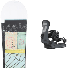 Pack snowboard K2 K2 MEDIUM + UNION FORCE CHARCOAL GREY - Ekosport