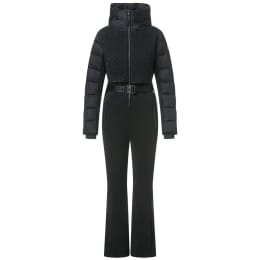 ALSOGO Combinaison De Ski Femme - Imperméable 15000mm - Coupe-vent Avec Fourrure Amovible