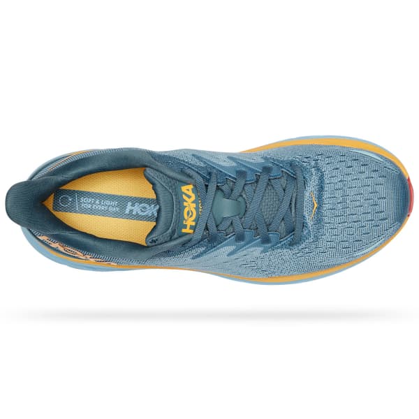 HOKA ONE ONE-CLIFTON 8 GOBLIN BLUE/MOUNTAIN SPRING - Running
