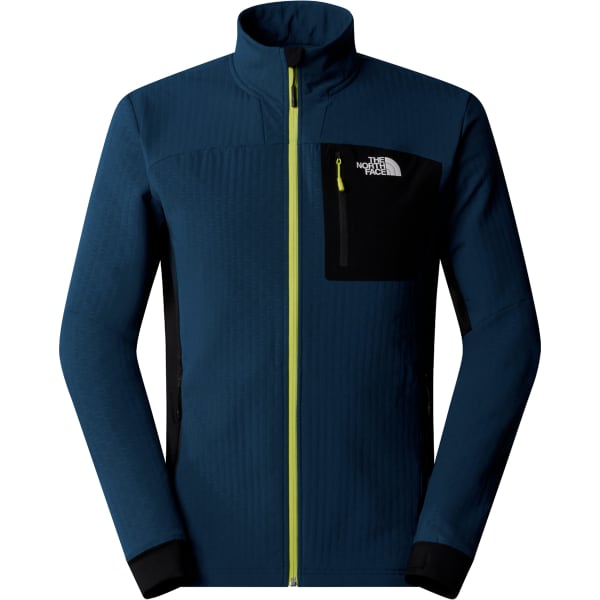 SUP×NORT FLEECE L BLACK×BLUE The North Face Polartec Fleece Full Zip Super Sonic Blue at