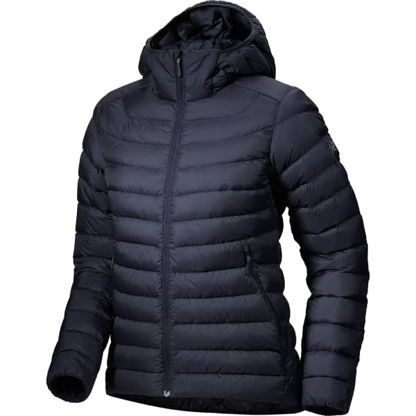 ARC'TERYX-CERIUM HOODY W BLACK SAPPHIRE - Hiking down jacket