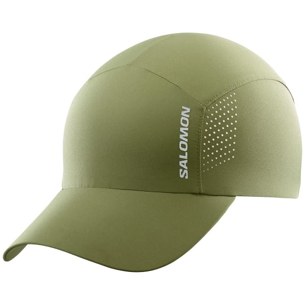 SALOMON CROSS CAP DEEP LICHEN GREEN Trail running cap