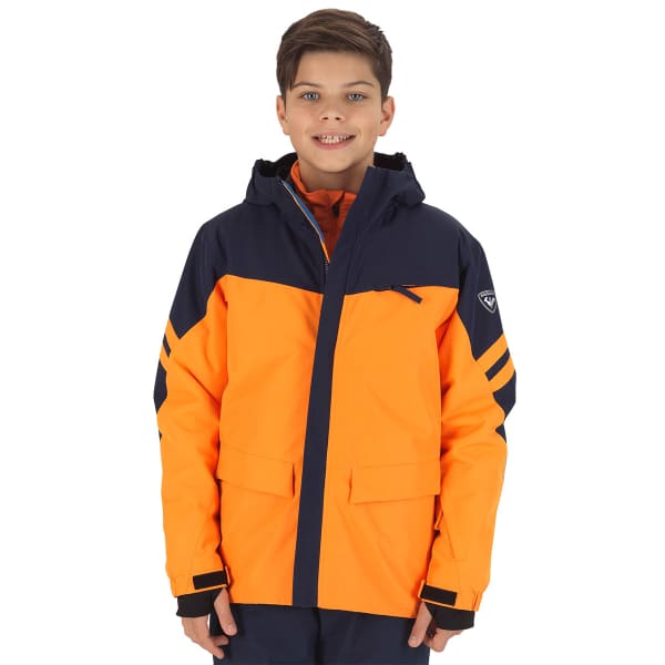 ROSSIGNOL BOY REACT JKT MANGO Ski jacket