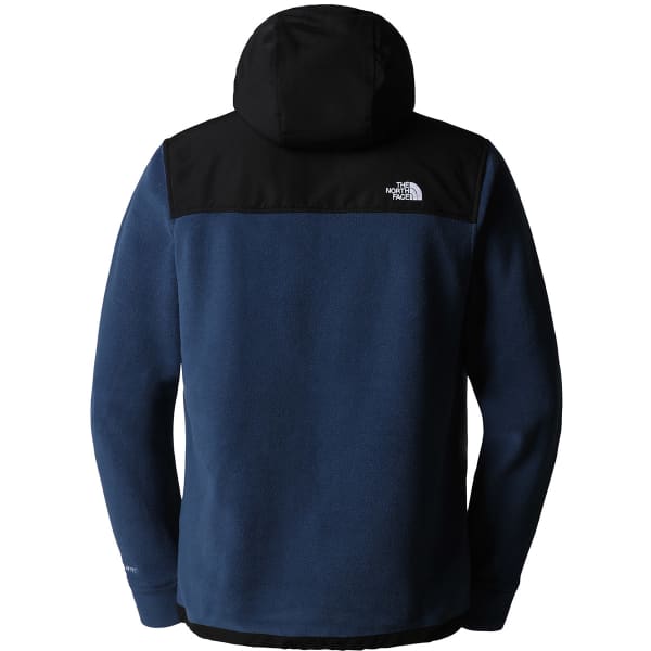 THE NORTH FACE M ALPINE POLARTEC 200 F/Z HOODED JKT SHADY BLUE/TNF