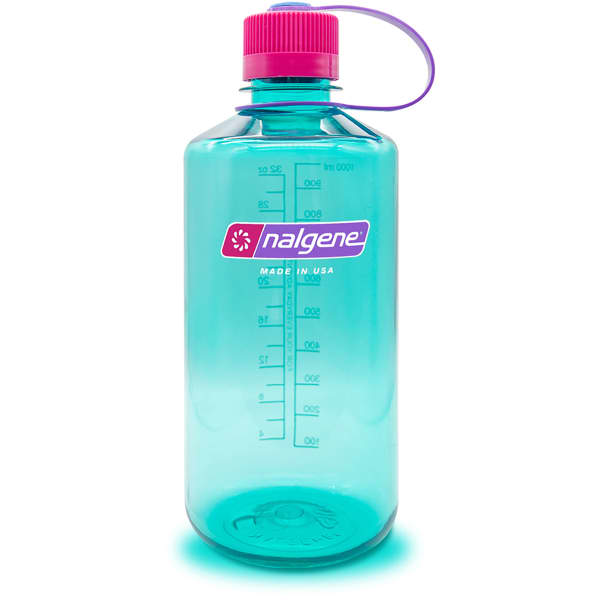 Nalgene 1L Wide Mouth Blue, Water Bottle : : Kitchen