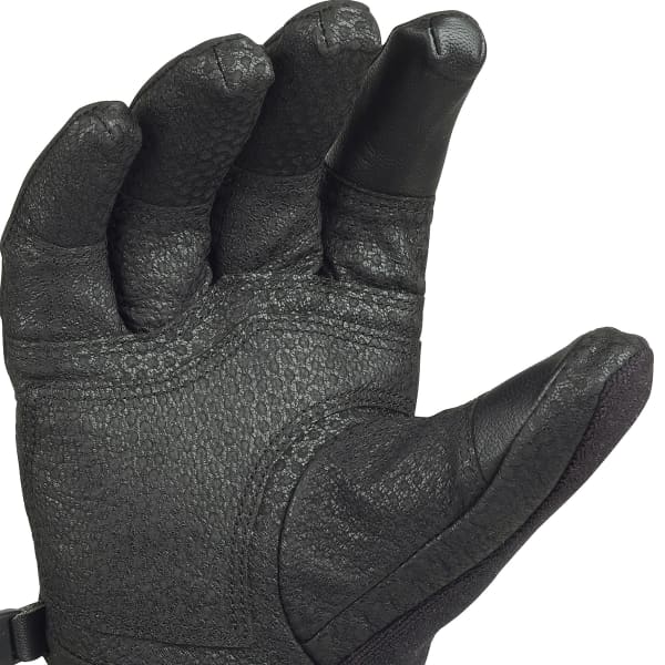 Gants en cuir respirants mousquetonables - AXION BLACK - CAMP®