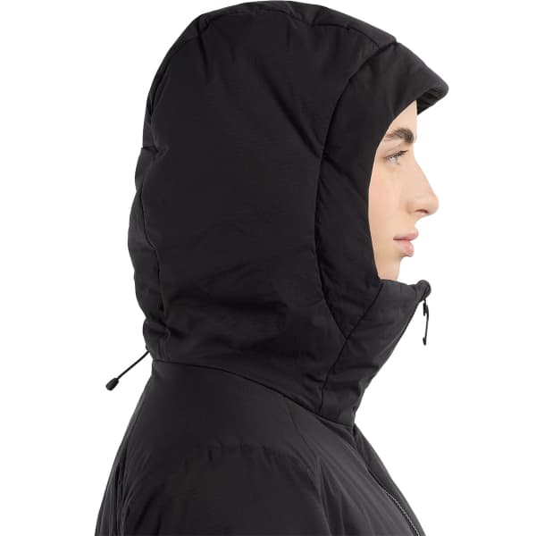 黒　M ARC'TERYX Atom HeavyWeight hoody Arc'teryx Atom Hoody M Black Ski Stepp- und Daunenjacken : Snowleader
