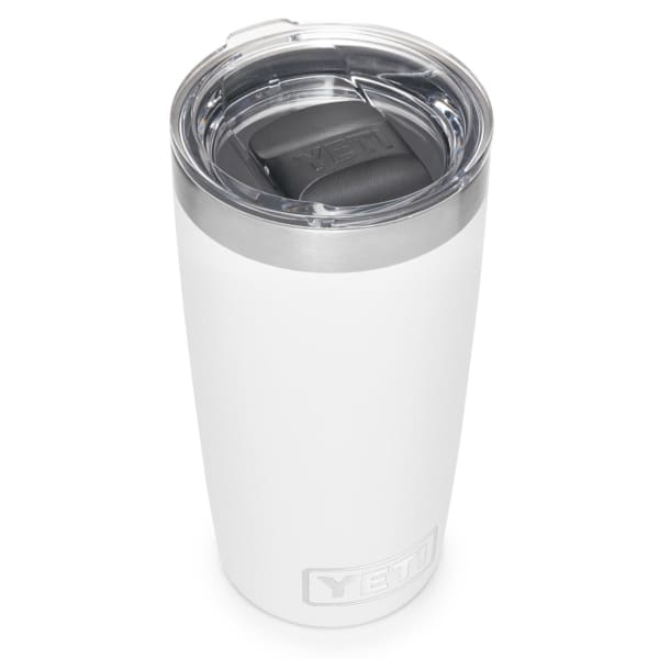 VASO TÉRMICO RAMBLER 10 OZ WHITE (296 ML) - Pesquera y Navales