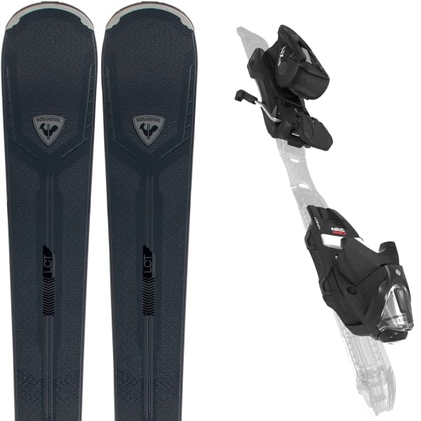 ROSSIGNOL NOVA 14 TI NX 12 GW B80 Unicolore Alpine ski set