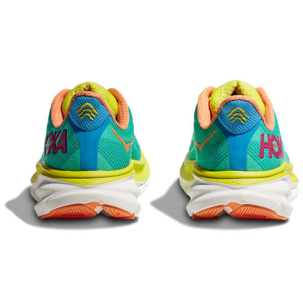 HOKA ONE ONE CLIFTON 9 CERAMIC / EVENING PRIMROSE - Running shoe display picture 3