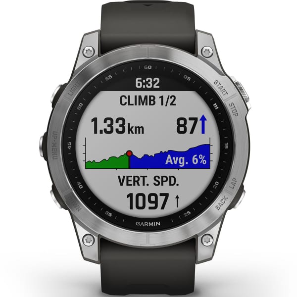 GARMIN-FENIX 7 SILVER Unicolore - Cardio GPS watch