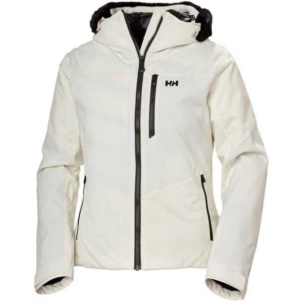 Helly hansen white ski jacket store