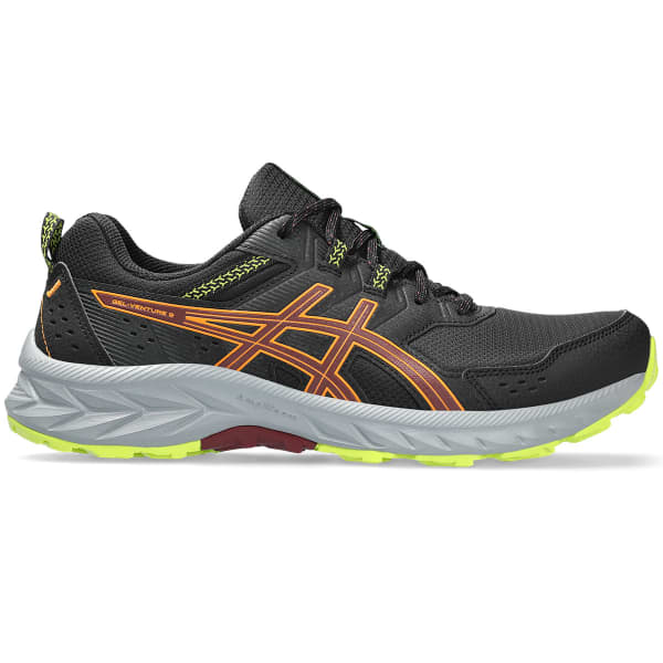 ASICS GEL VENTURE 9 BLACK ANTIQUE RED Trail running shoes