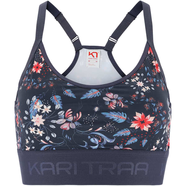 KARI TRAA FR YA PRINTED Unicolore Trail running bra