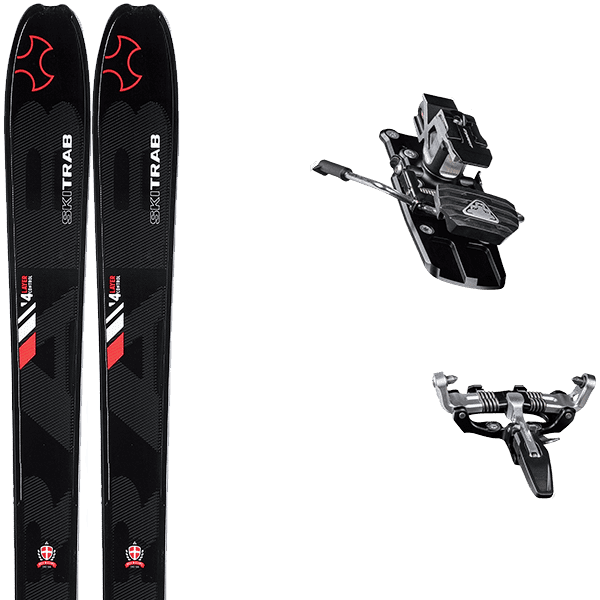 SKI TRAB MAGICO.2 2023 + DYNAFIT SUPERLITE 150 + BLACK/SILVER 2023