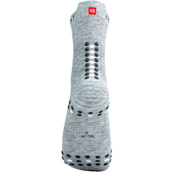 COMPRESSPORT-PRO RACING SOCKS RUN HIGH GREY MELANGE/BLACK
