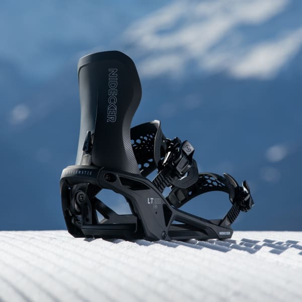 NIDECKER LT SUPERMATIC BLACK - Fixação snowboard