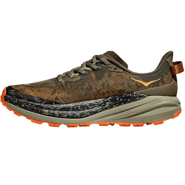 HOKA ONE ONE-SPEEDGOAT 6 WIDE ANTIQUE OLIVE / SQUASH - Trail