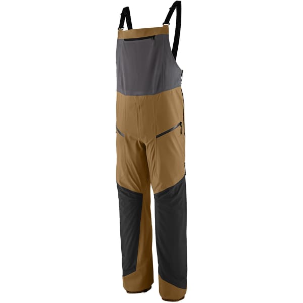PATAGONIA M'S SNOWDRIFTER BIBS GRAYLING BROWN - Ski touring ski