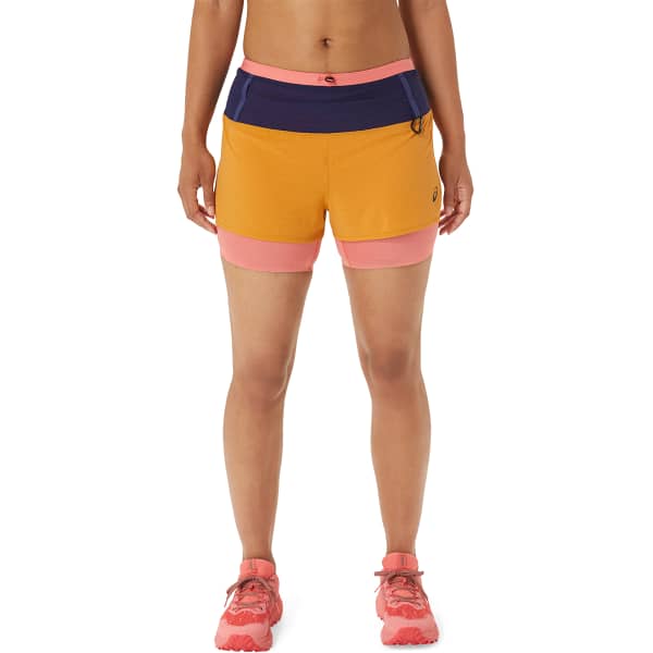 Asics 2 in 1 running shorts 2025