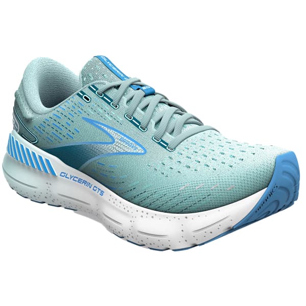 Brooks Glycerin GTS 20 Mujer Azul Vidrio/Marina/Azul Legión