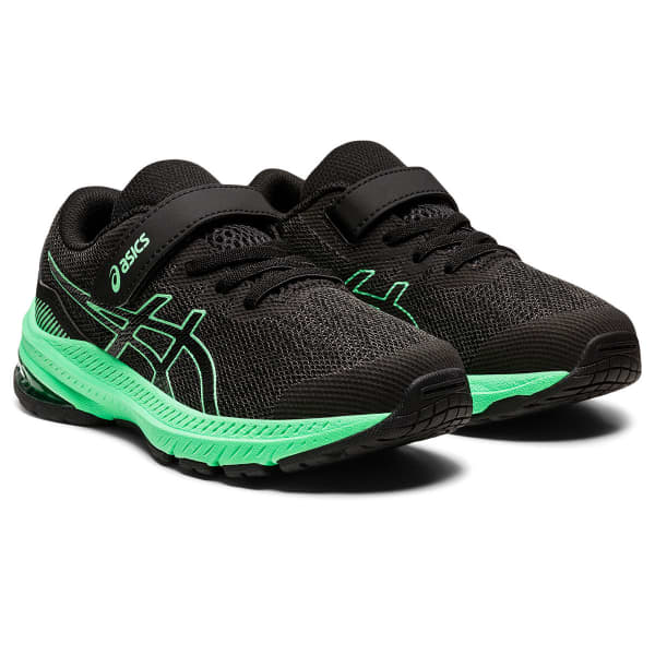 ASICS-GT-1000 11 PS GRAPHITE GREY/NEW LEAF - Running shoe