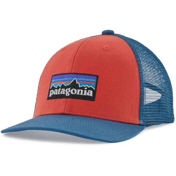 PATAGONIA K S TRUCKER HAT P 6 P 6 LOGO SUMAC RED Cap