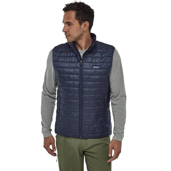 PATAGONIA M S NANO PUFF VEST CLASSIC NAVY Wandel donsjack
