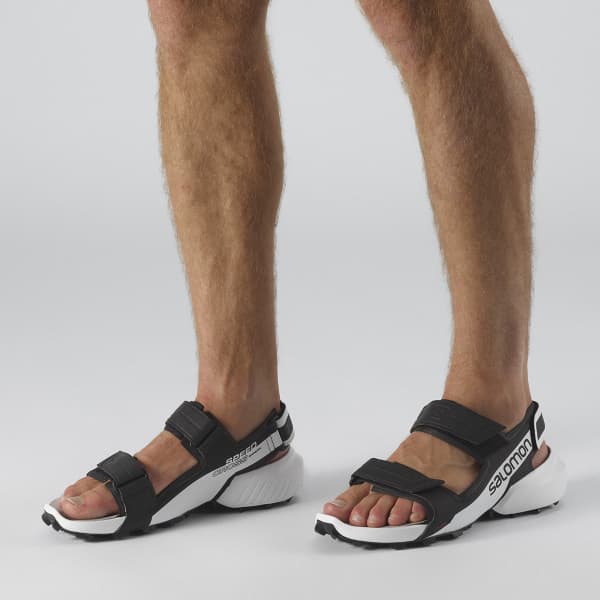 SALOMON SPEEDCROSS SANDAL BLACK WHT BLACK Hiking sandal