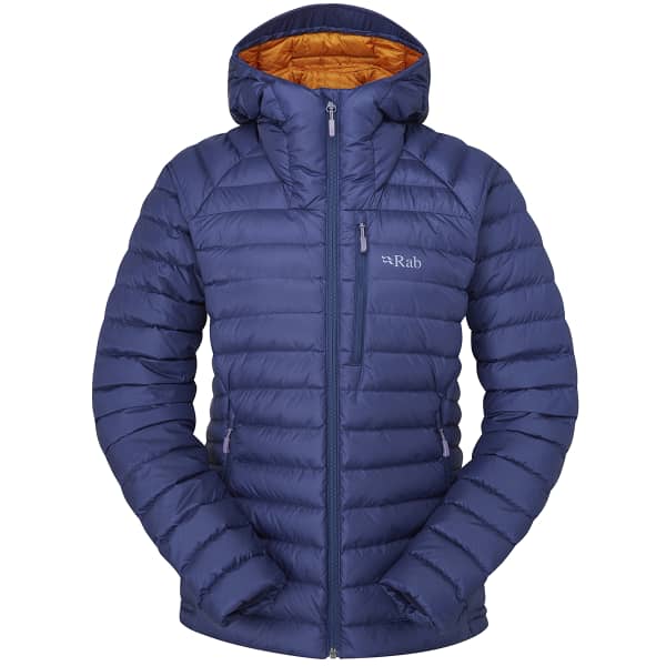 RAB MICROLIGHT ALPINE JACKET W PATRIOT BLUE MARMALADE 25