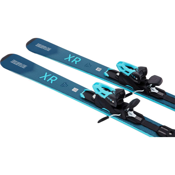 HEAD WORLDCUP REBELS XR + PR 11 GW BLUE/WHITE - Alpine ski set