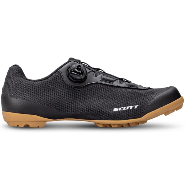 SCOTT GRAVEL PRO BLACK MATT WHITE Clipless mountain bike shoe