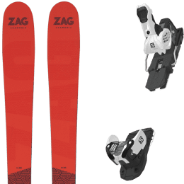 Pack ski ZAG ZAG H86 + SALOMON WARDEN MNC 13 N WHITE/BLACK - Ekosport
