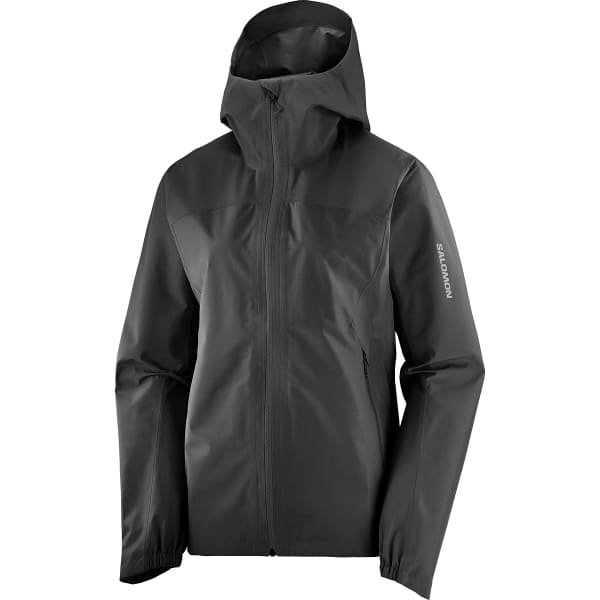 SALOMON OUTLINE 2.5L GTX W DEEP BLACK Hiking jacket