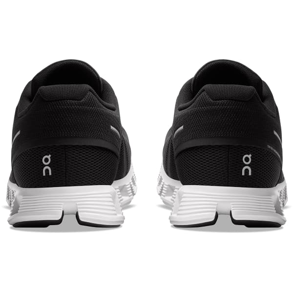 靴 on cloud5 BLACK/WHITE ON Men's Cloud 5 Sneakers, Black/White, 7 Medium US, Black