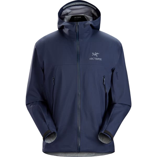 ARC'TERYX-BETA JACKET MEN'S BLACK SAPPHIRE - Hiking jacket ARC'TERYX-BETA JACKET MEN'S BLACK SAPPHIRE - Hiking jacket