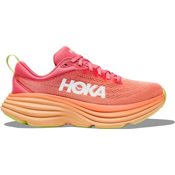 HOKA ONE ONE-BONDI 8 W CORAL / PAPAYA - Running shoe