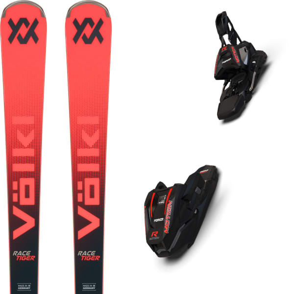 VOLKL RACETIGER GS + RMOTION T 12 RED/BLK - Skiset